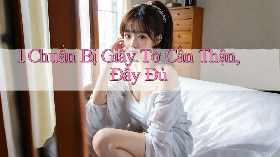 1. Chuẩn Bị Giấy Tờ Cẩn Thận, Đầy Đủ