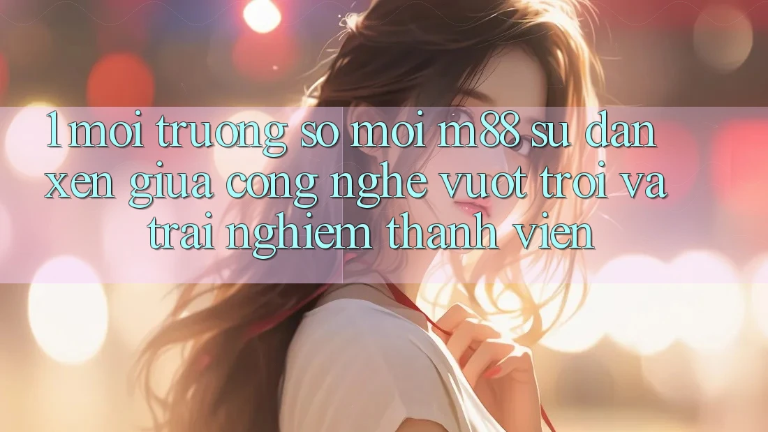 1. Môi trường số Mới M88: Sự Đan xen Giữa Công Nghệ Vượt Trội Và Trải nghiệm Thành viên