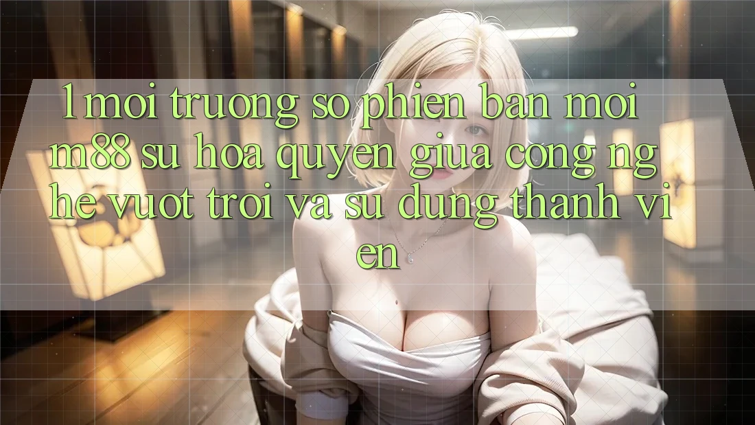 1. Môi trường số Phiên bản mới M88: Sự Hòa quyện Giữa Công Nghệ Vượt Trội Và Sử dụng Thành viên