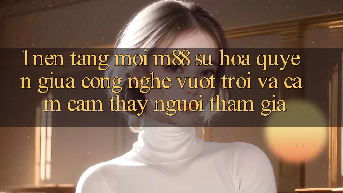 1. Nền Tảng Mới M88: Sự Hòa quyện Giữa Công Nghệ Vượt trội Và Cảm cảm thấy Người tham gia