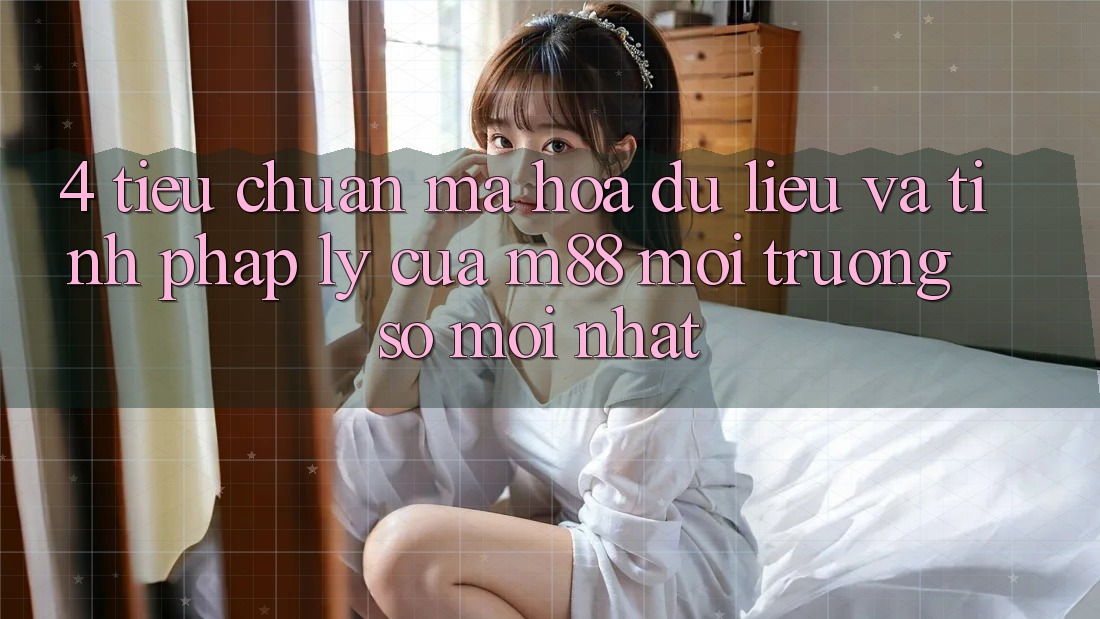 4. Tiêu Chuẩn Mã hóa dữ liệu Và Tính Pháp Lý Của M88 Môi trường số Mới nhất