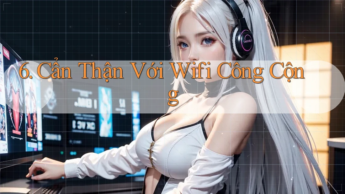 6. Cẩn Thận Với Wifi Công Cộng