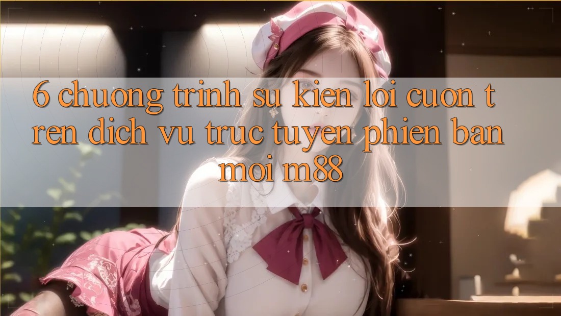 6. Chương Trình Sự kiện Lôi cuốn Trên Dịch vụ trực tuyến Phiên bản mới M88