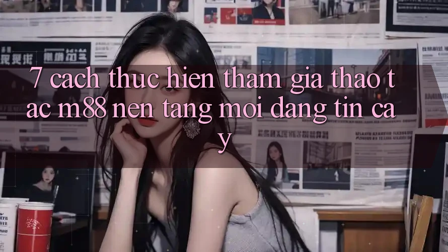 7. Cách thực hiện Tham Gia Thao tác M88 Nền Tảng Mới Đáng tin cậy