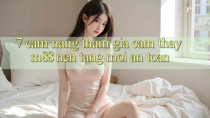 7. Cẩm nang Tham Gia Cảm thấy M88 Nền Tảng Mới An Toàn