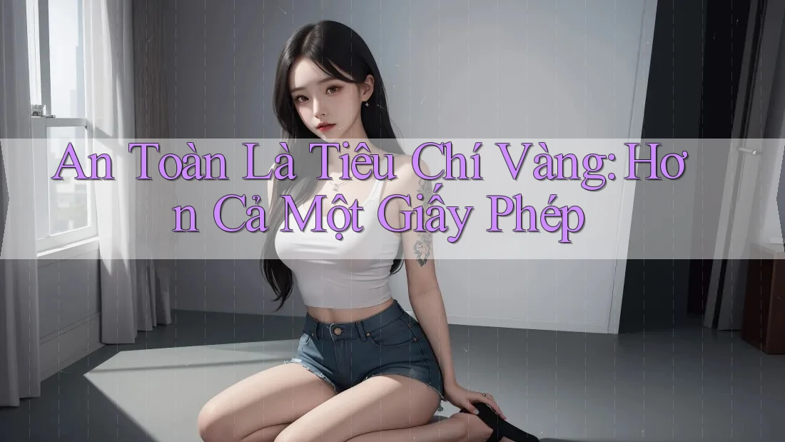 An Toàn Là Tiêu Chí Vàng: Hơn Cả Một Giấy Phép