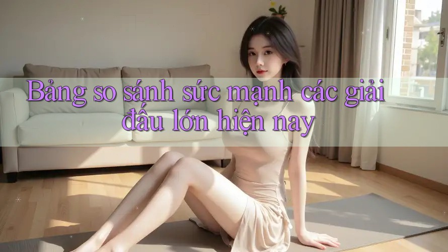 Bảng so sánh sức mạnh các giải đấu lớn hiện nay