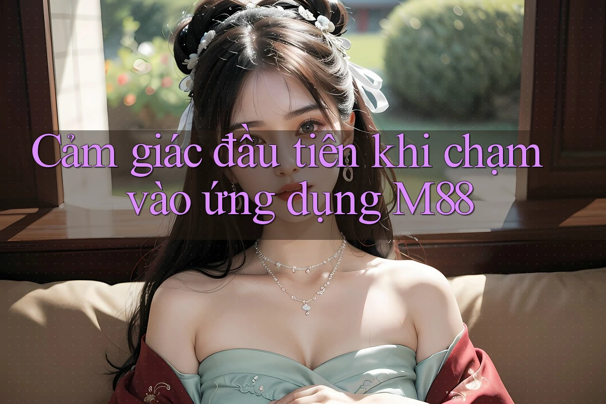 Cảm giác đầu tiên khi chạm vào ứng dụng M88