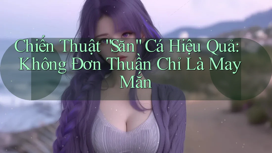 Chiến Thuật “Săn” Cá Hiệu Quả: Không Đơn Thuần Chỉ Là May Mắn