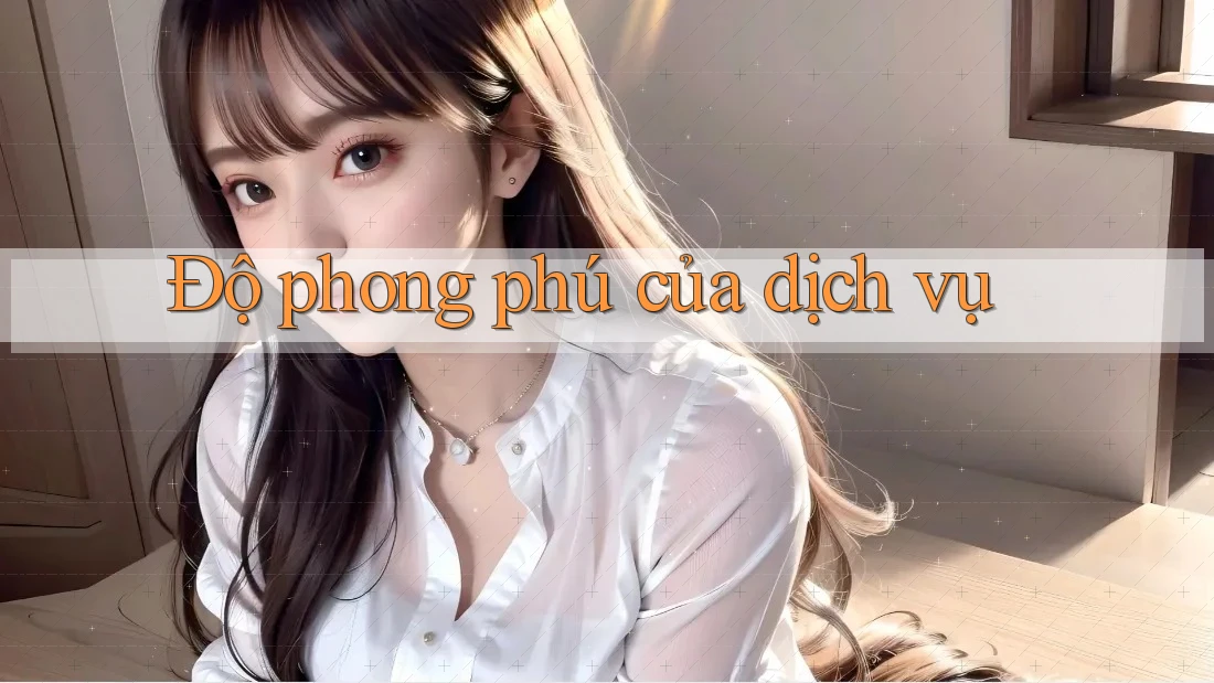 Độ phong phú của dịch vụ