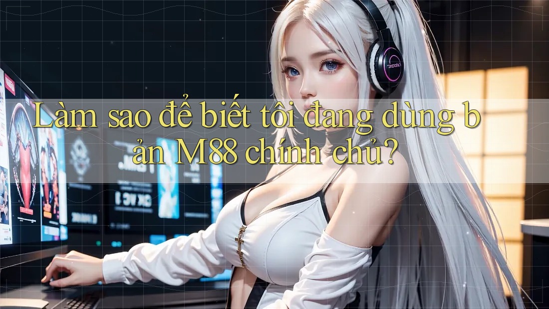 Làm sao để biết tôi đang dùng bản M88 chính chủ?