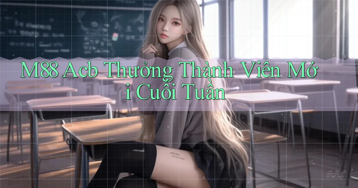 m88 acb thưởng thành viên mới cuối tuần