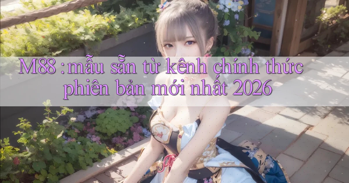 M88 mẫu sẵn từ kênh chính thức phiên bản mới nhất 2026