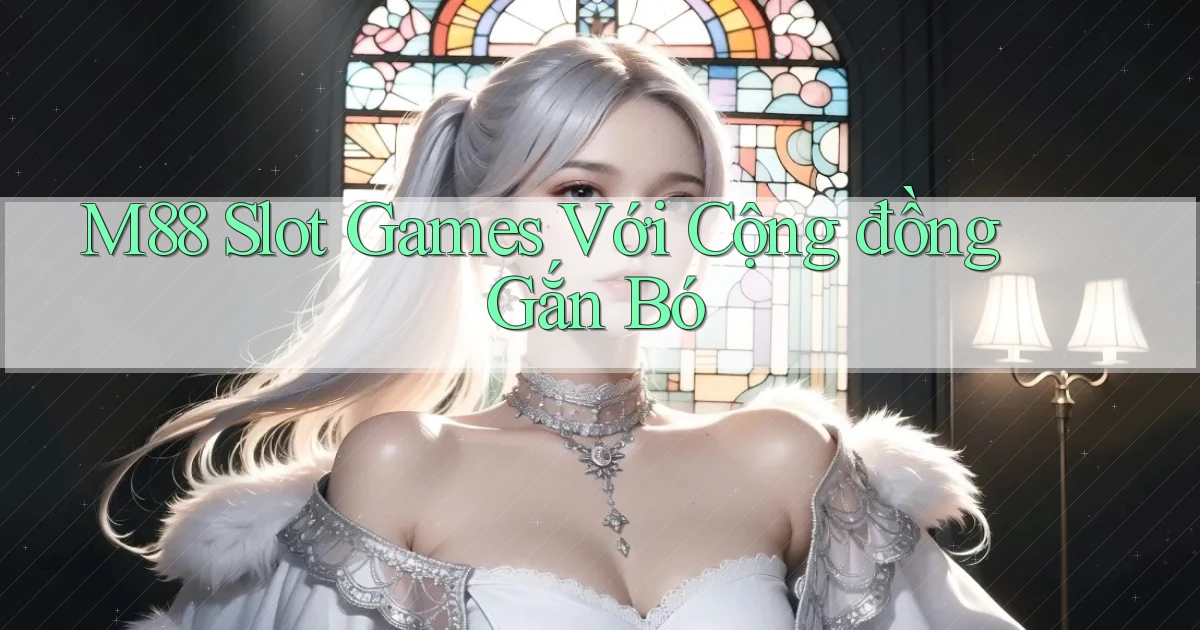 m88  slot games với cộng đồng gắn bó