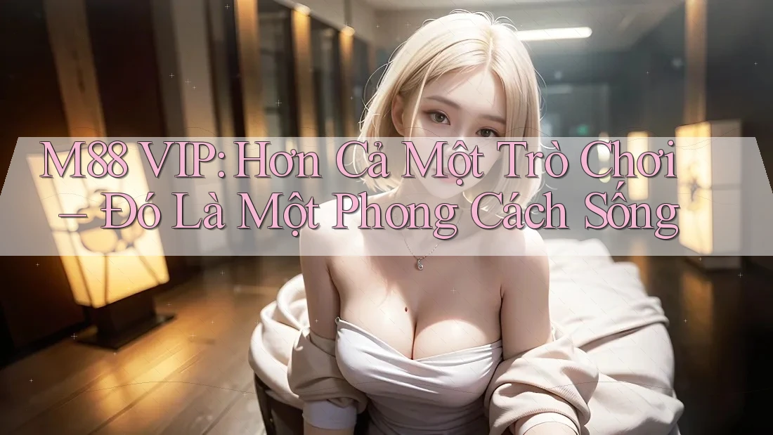 M88 VIP: Hơn Cả Một Trò Chơi – Đó Là Một Phong Cách Sống