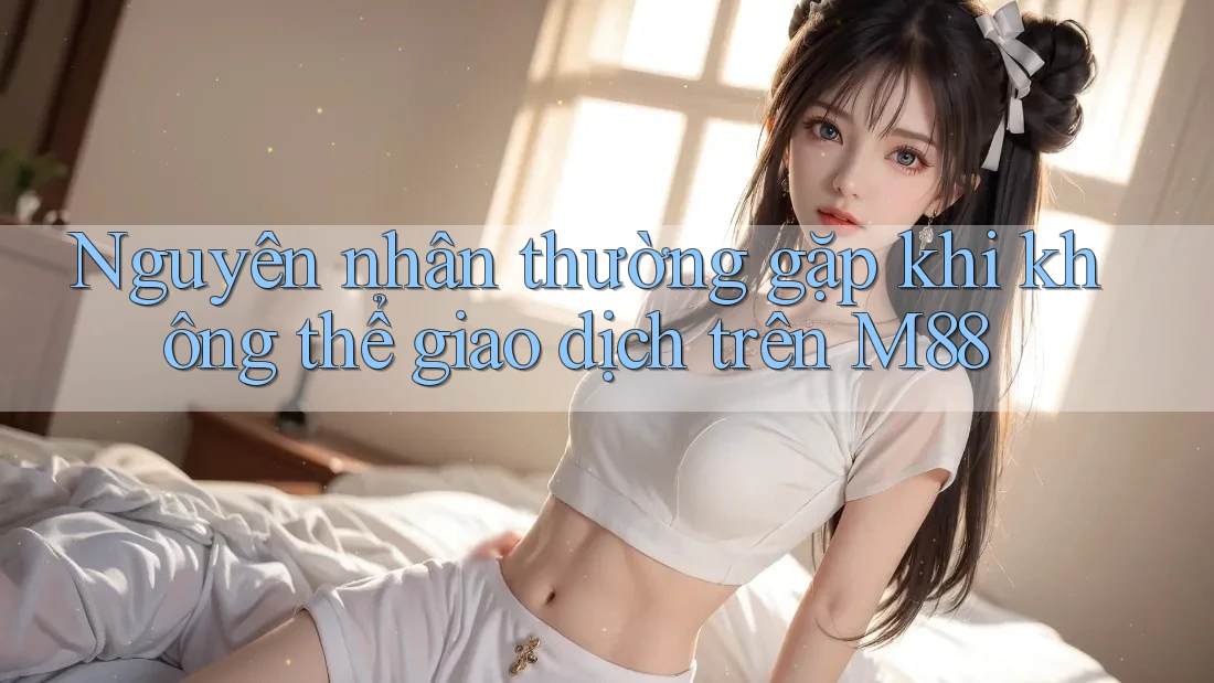 Nguyên nhân thường gặp khi không thể giao dịch trên M88
