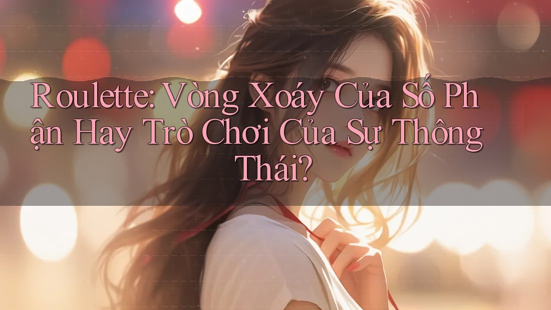 Roulette: Vòng Xoáy Của Số Phận Hay Trò Chơi Của Sự Thông Thái?
