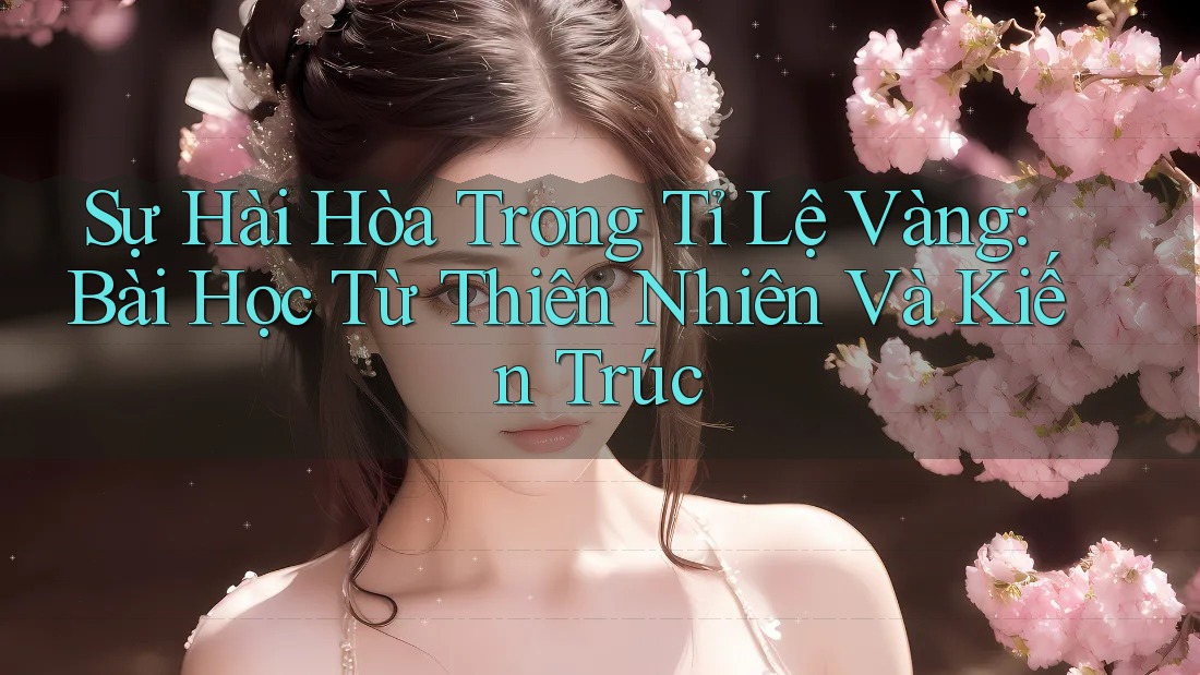 Sự Hài Hòa Trong Tỉ Lệ Vàng: Bài Học Từ Thiên Nhiên Và Kiến Trúc
