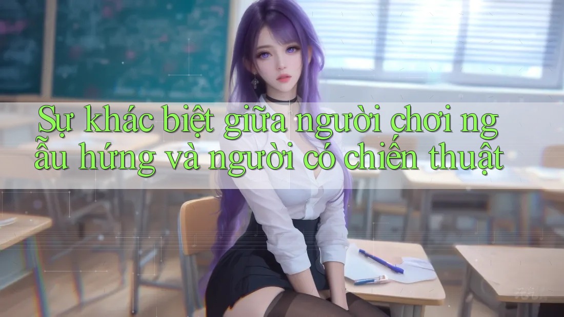 Sự khác biệt giữa người chơi ngẫu hứng và người có chiến thuật