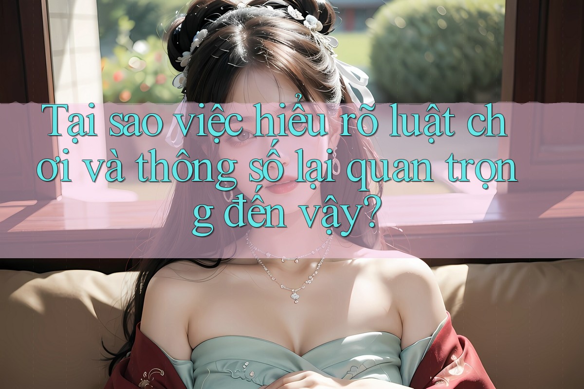 Tại sao việc hiểu rõ luật chơi và thông số lại quan trọng đến vậy?