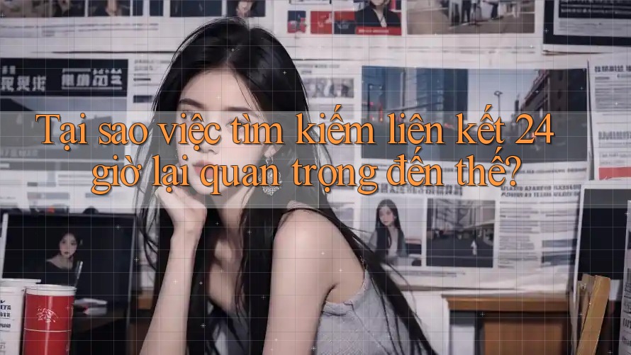 Tại sao việc tìm kiếm liên kết 24 giờ lại quan trọng đến thế?