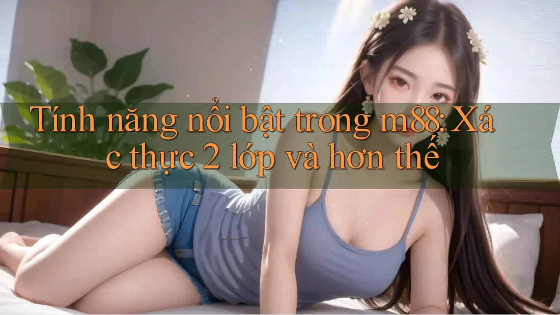 Tính năng nổi bật trong m88: Xác thực 2 lớp và hơn thế
