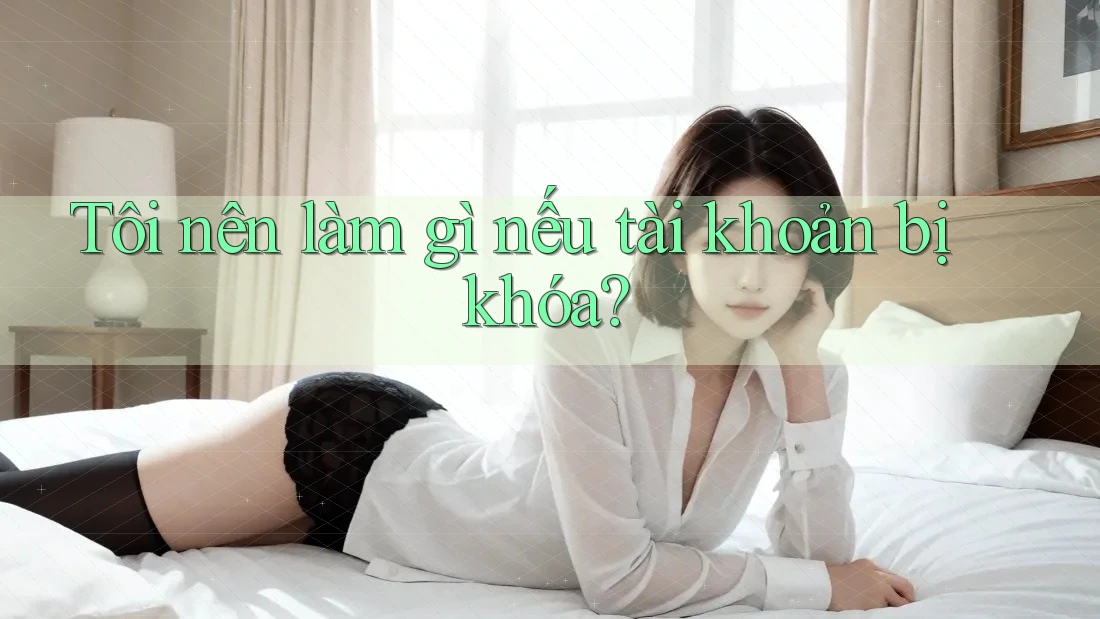 Tôi nên làm gì nếu tài khoản bị khóa?